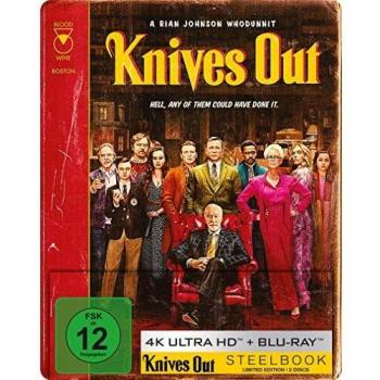 Knives Out-Mord ist Familiensache [4K Ultra HD] (Exclusive Edition) [Blu-ray]