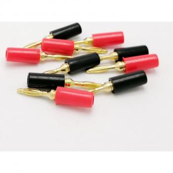 Bornes de connexion banane 2mm rouge et noir