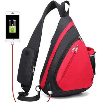 Bolsa de Hombro con Carga para Dispositivos