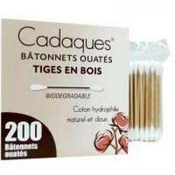 Bastoncillos de Algodón y Madera Cadaques 200
