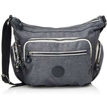 Kipling Gabbie S Borsa a Tracolla Donna 29x22x16.5 cm Nero