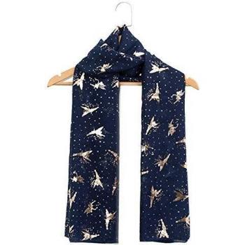 World of Shawls New Ladies Womens Glitter Foil Scarf