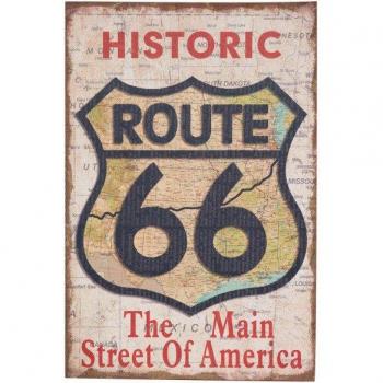 Retro Trail Fabric Art