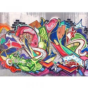 Tapisserie Panoramique Moderne Graffiti