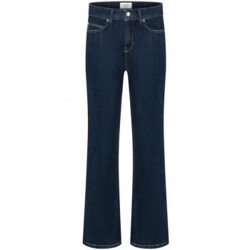 Cambio Women's Flared Denim in Navy