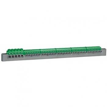 Bornier de répartition IP 2X vert 5 connexions