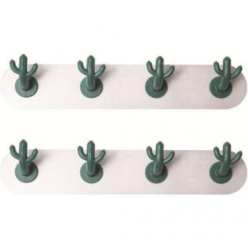 Cactus-Inspired Wall Hook Set