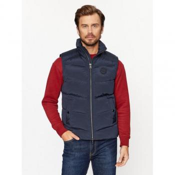 Woolrich Herren Weste Premium Dunkelblau