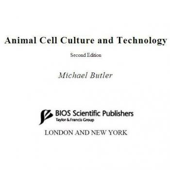 Animal Cell Culture and Technology