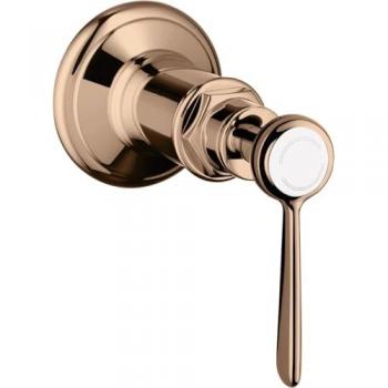 Axor Montreux – Mitigeur encastré avec levier, finition or poli (Hansgrohe)