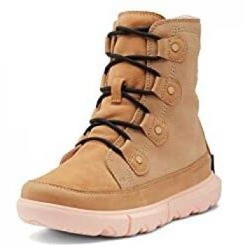 Stivali da Canoa Sorel Explorer II Joan, Pelle Scamosciata, Tawny Buff, 43 EU