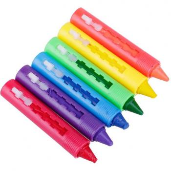 4Pcs Non-Toxic Washable Bath Crayons for Kids