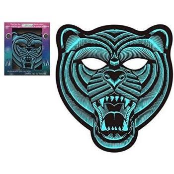 GLOOMING TIGER LED MASK – ATOSA BLACK FOR ALL AGES