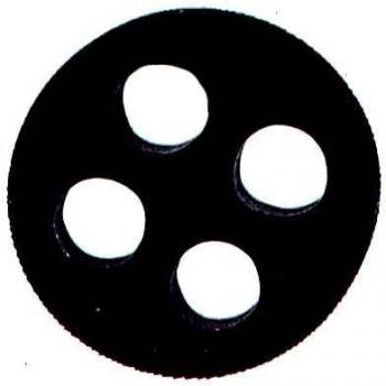 LAPP 53340590 SKINTOP DIX-M 40590 Mehrfachdichteinsatz M40 5 x 9 mm Nitril-Butadien-Kautschuk Schwar