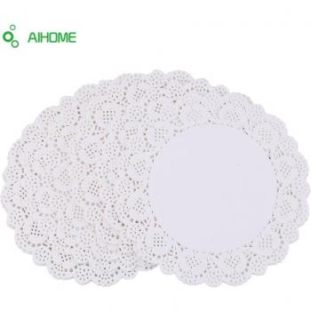 Décorations de table en dentelle papier 100 pièces