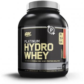 Optimum Nutrition Platinum Hydro Whey Protein Supercharged Erdbeere, 1er Pack