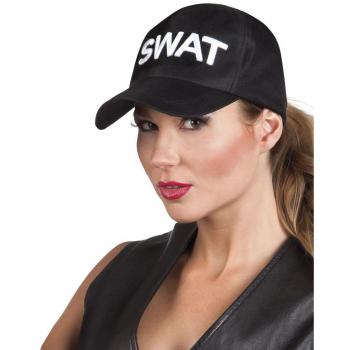 Casquette noire swat sportswear