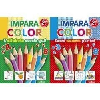 Imparacolor: 123 tanti numeri per te-Abc l'alfabeto eccolo qui! Ediz. illustrata
