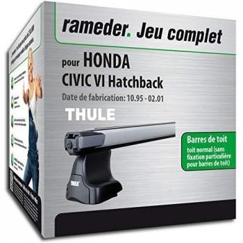 Pack Barres de Toit SlideBar Honda Civic VI Hatchback