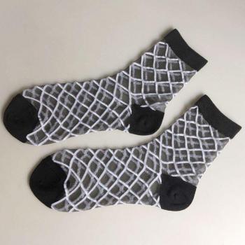 Lustige Damen Socken mit Diamant