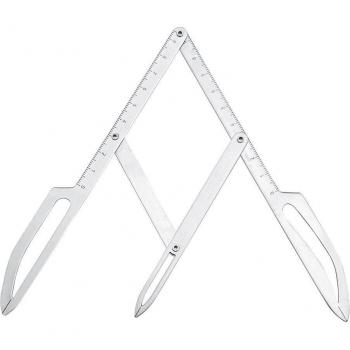 Eyebrow Stencil Measurement Tool
