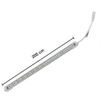 LED Strip Aluminium 2 m – 24 W, lumière blanche dynamique