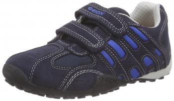 Geox Jr Snake Low-Top Sneakers for Boys Blue