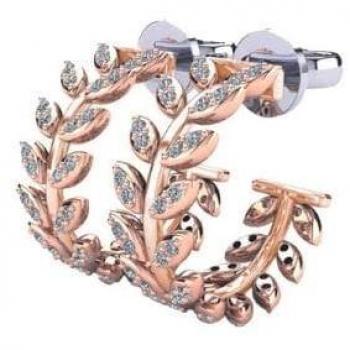 Pendientes Biojoux 15 mm Jardin Lorena
