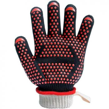 Gants de cuisson résistants à la chaleur en silicone
