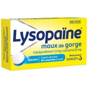 Lysopaine 36 comprimés à sucer