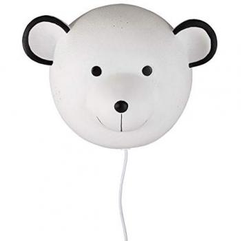 White Bear Wall Night Light for Kids