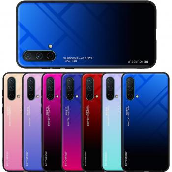 Funda de Silicona y Cristal para OnePlus Nord CE 5G