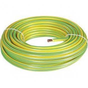 Cavo H07V-K 1 x 16 mm² Verde/Giallo 50 m