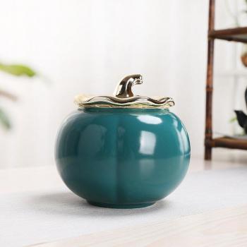 Lata Organizadora de Té Calabaza
