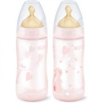 Biberon Nuk™ First Choice 300ml Tétine latex Taille 1