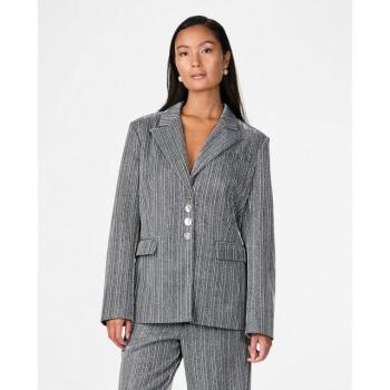 Brilloso Blazer Yas Mujer