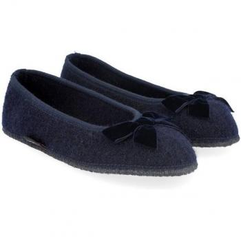 Haflinger FIOCCO Women's Navy Slippers