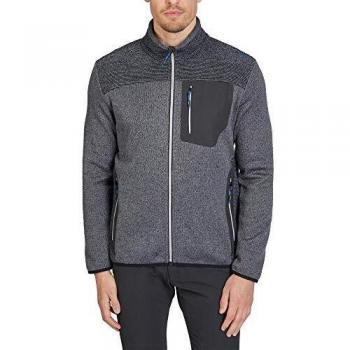 CMP Herren Fleece-Strickjacke 39H0767 in Antracite – Größe 50