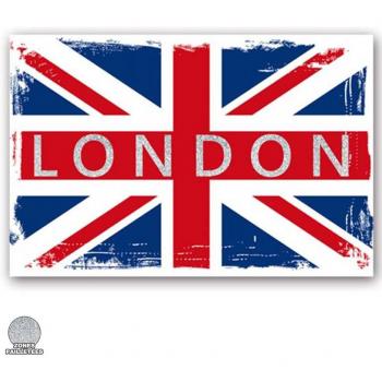 Lily's Splendore P6496 Tela Glitter So British Blu 60x40