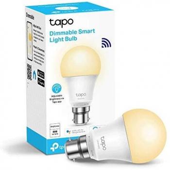 TP-Link Tapo Smart Bulb, Smart WiFi LED Light B22 8.7W