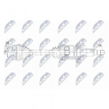 NTY NPW‑BM‑185 Árbol y Semi‑Eje