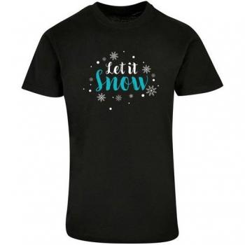 Merchcode Kurzarmshirt Let it snow für Männer