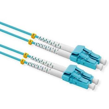 VALUE OM3 LWL-Patchkabel 50/125µm, LC-LC, türkis, 3 m