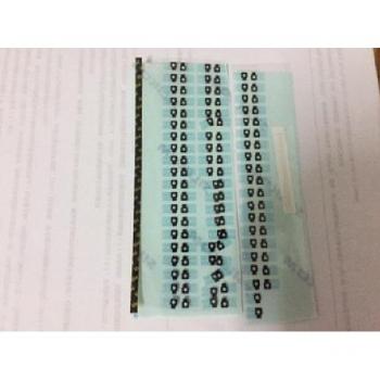 100pcs Microphone Cover Adhesive Stickers for iPhone 7/7 Plus