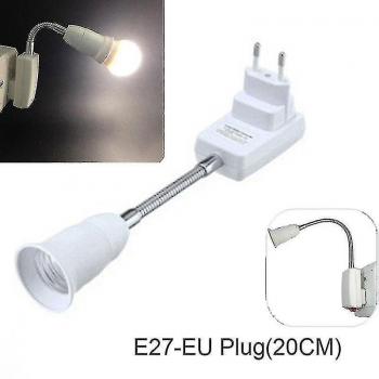 E27 Adapter Europlug – Interrupteur Directionnel Lamp