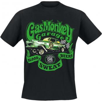 T‑shirt « Classic Car » (Rockabilly) – Noir – S à 3XL – pour hommes