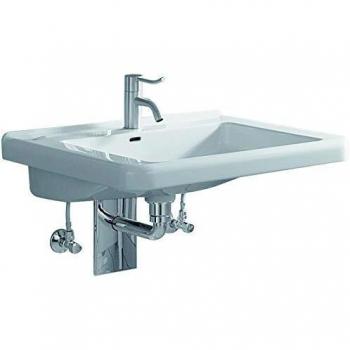 Keramag / Geberit Renova Comfort Square Waschtisch unterfahrbar ohne Hahnloch ohne Überlauf 550 mm x 525 cm