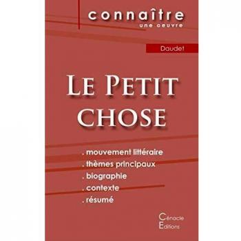 Fiche de lecture Le Petit chose de Alphonse Daudet