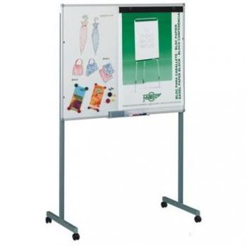 FAIBO PIZARRA BLANCA CON PINZA PARA BLOCS 122X150 MARCO ALUMINIO VARIOS PAPELERIA