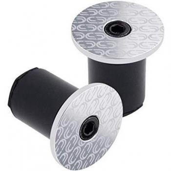 Bouchon Deda Loop pour guidon argenté